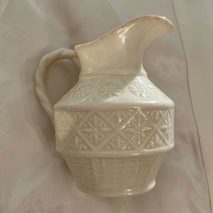 Beleek IRELAND small CREAMER/pitcher EUC. NOT your old Aunt Myrtles China!!!